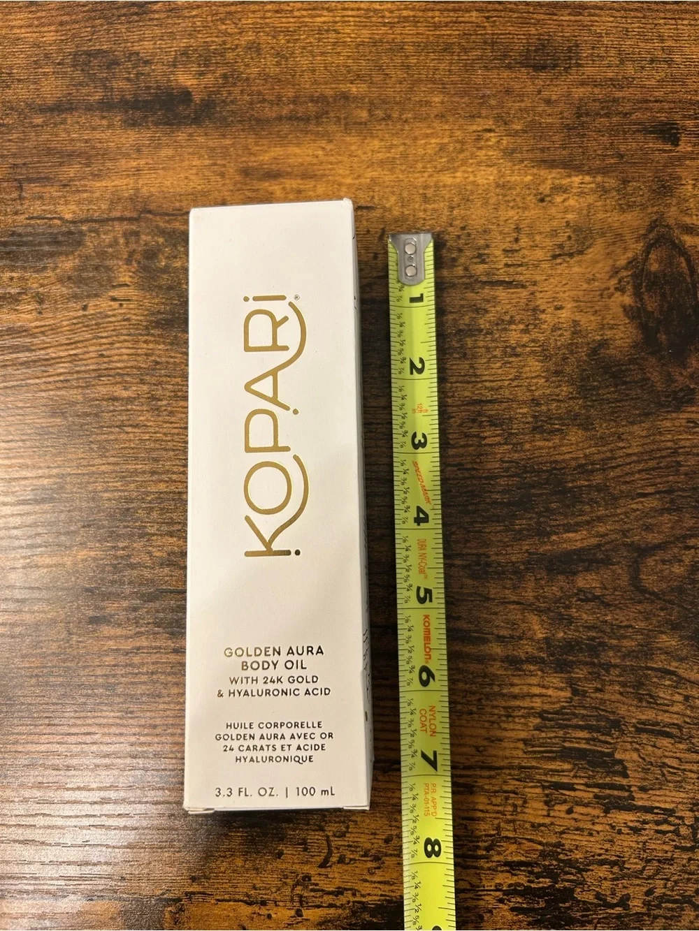 Kopari Golden Aura Body Oil 24K Gold & Hyaluronic Acid 3.3 oz
